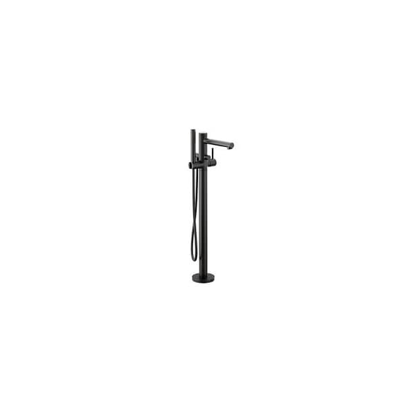 Align Floor Mount Tub Filler Bl